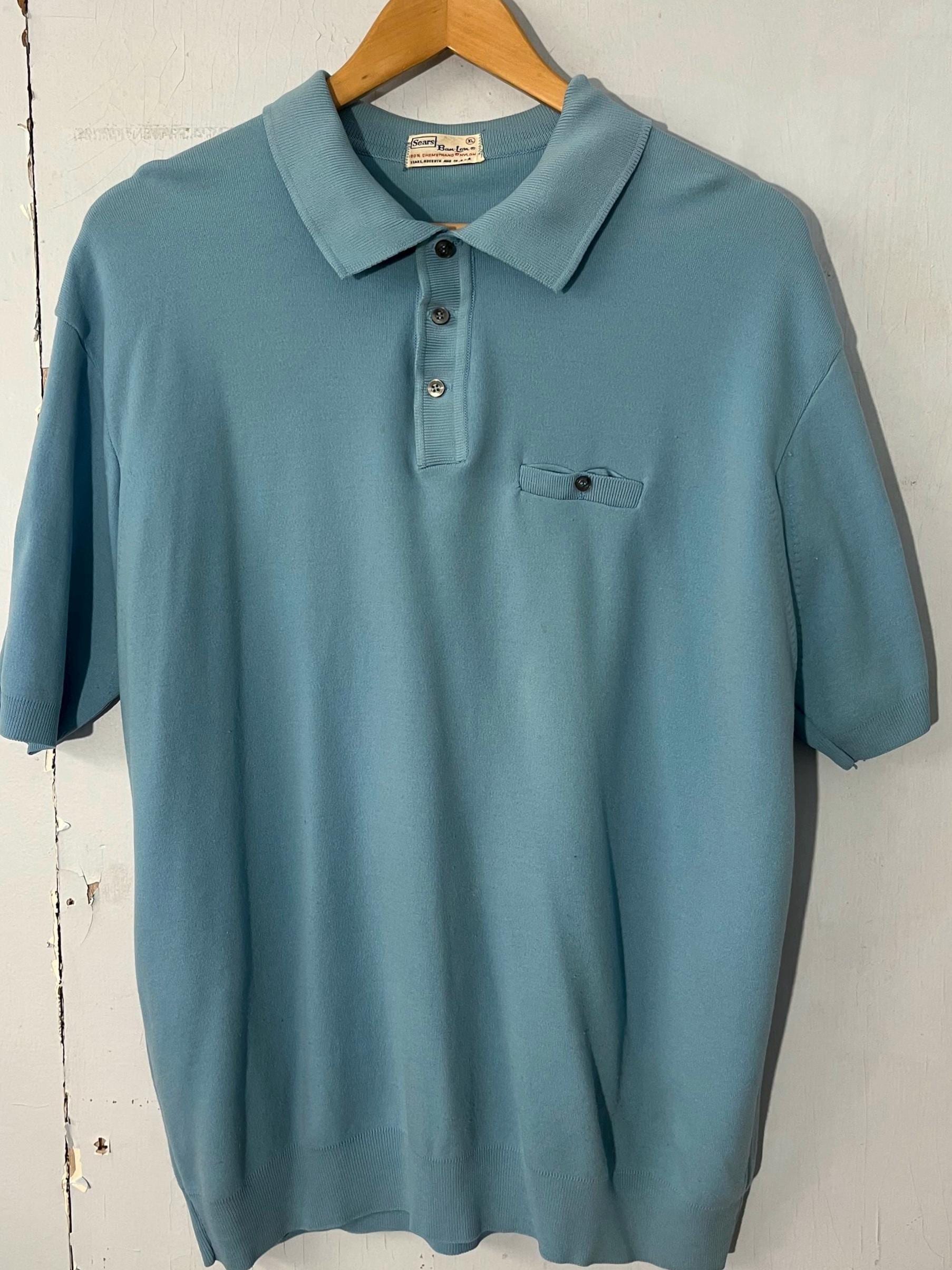 Vintage 60s/70s Sears Ban-lon Polo Shirt XL – Chemstrand Nylon