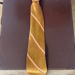 70s Vtg clip on neck tie “ Mitzi Cravats “