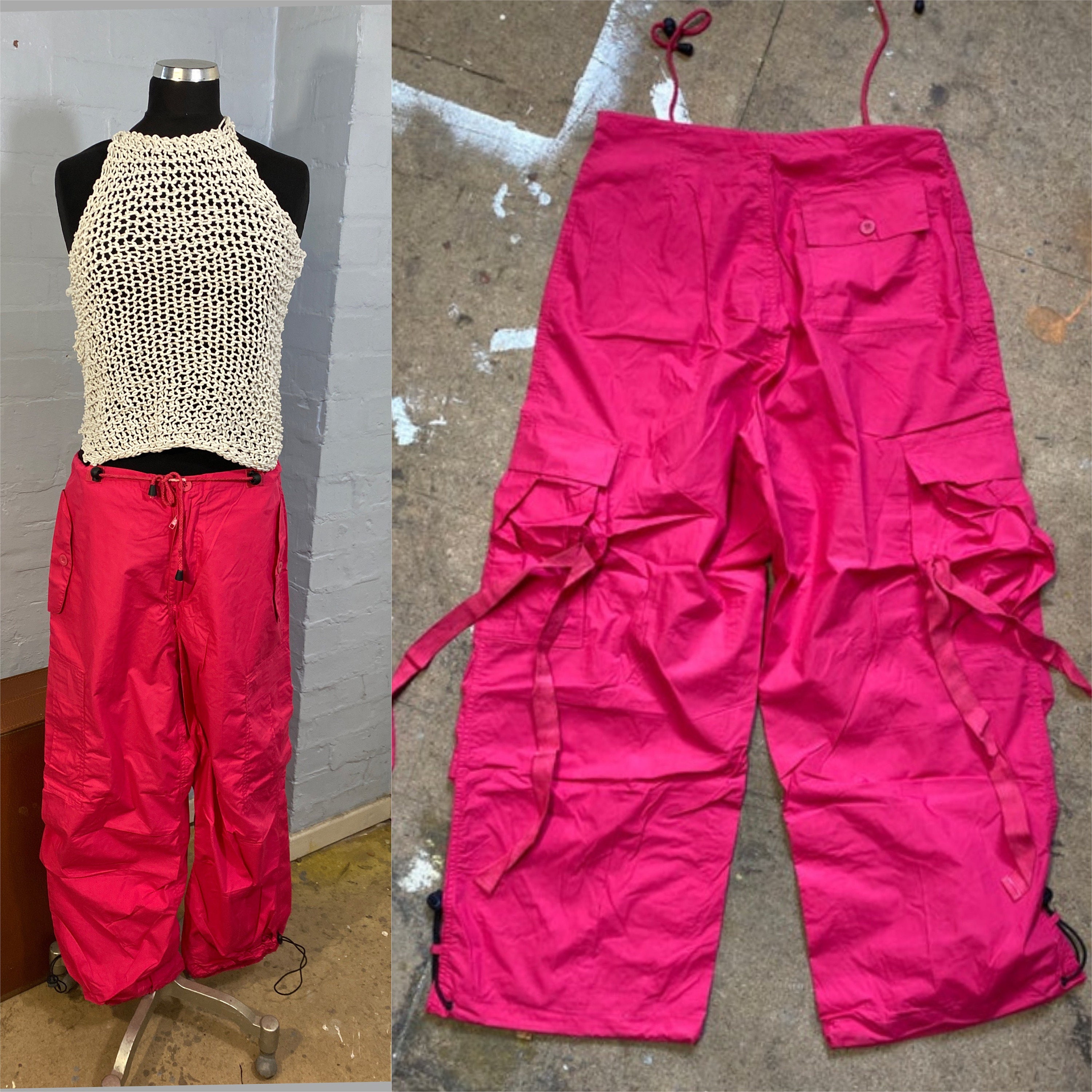 Pink Parachute Pants -  Canada