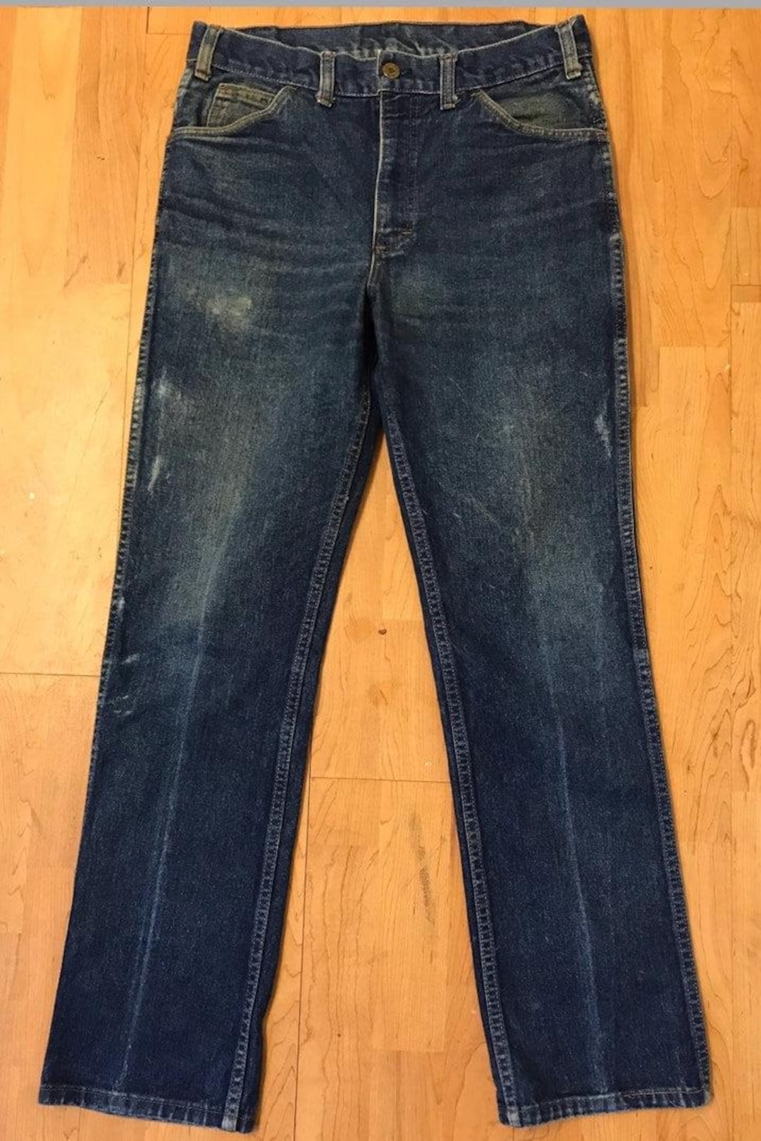 Vtg 70s 32x30 Denim Jeans 