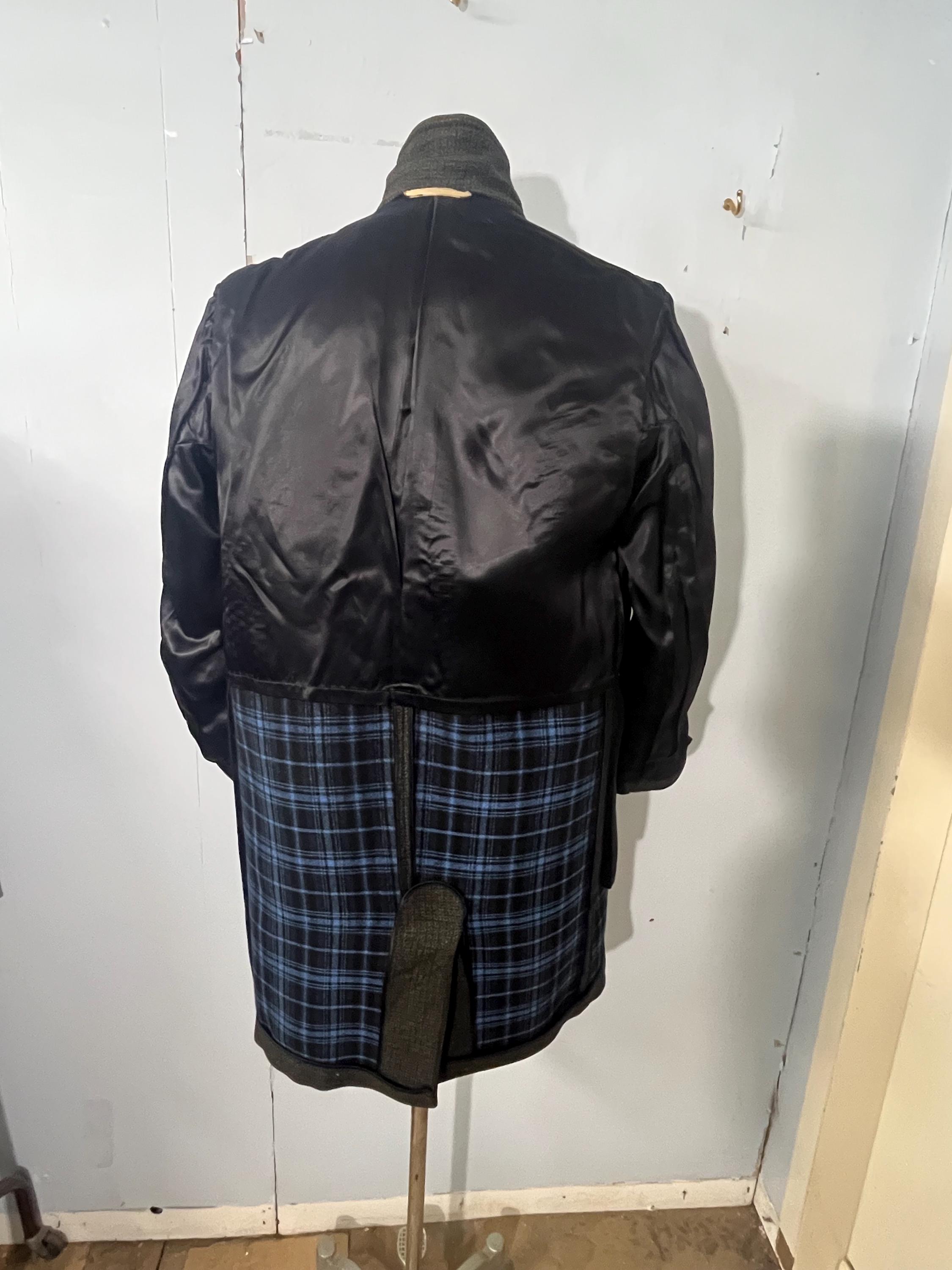 Vintage M 80s Burton Overcoat in Crombie Cloth – Aberdeen Scotland