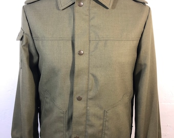 S Trabalho desgaste-blusão com zíper/colarinho-protetor-entrega-segurança geral jkt vtg Uniforme Sob Medida jkt-Dragonas tema militar