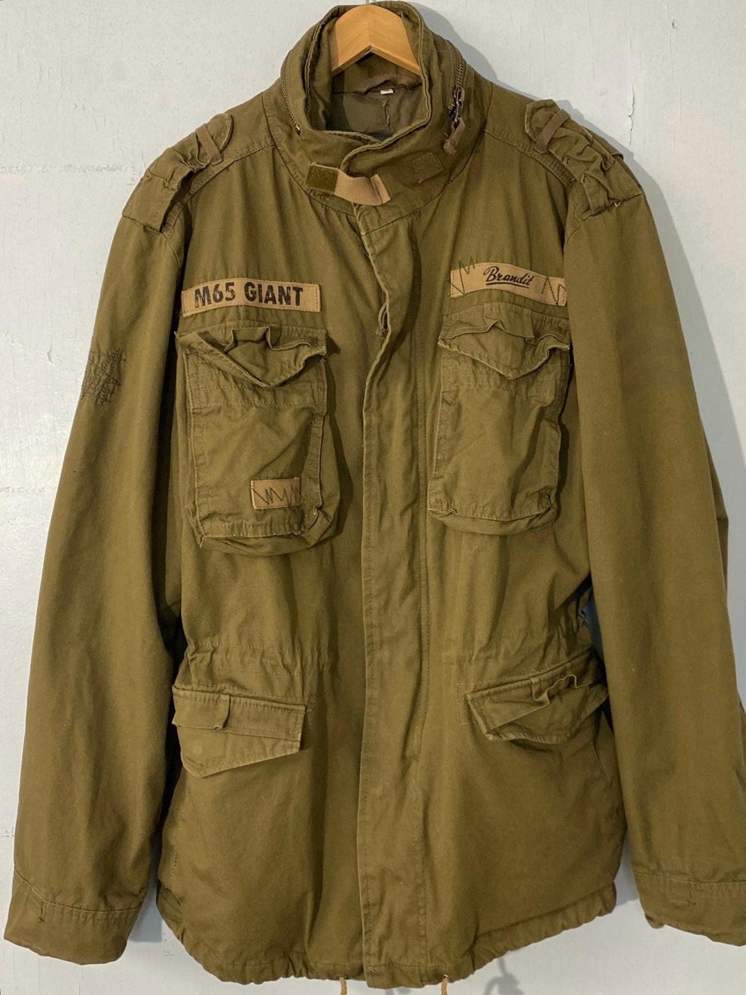 M65 M Military Reproduction Jkt Great Attention to Detail-double