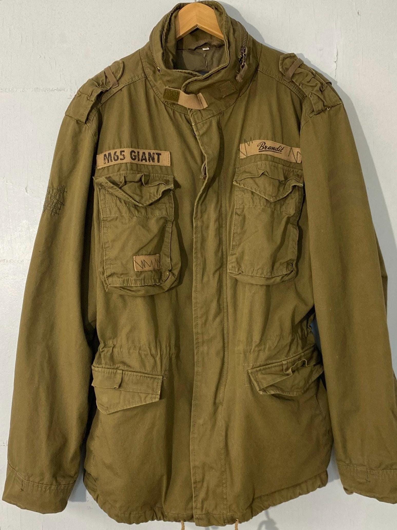 M65 M Military Reproduction Jkt Great Attention to Detail-double