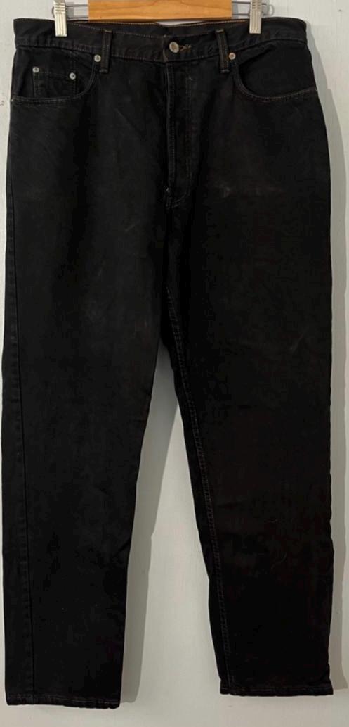 Vtg 90s Blk Levi's 618 Levi's Style Fit Guide Made in Uk - Etsy UK