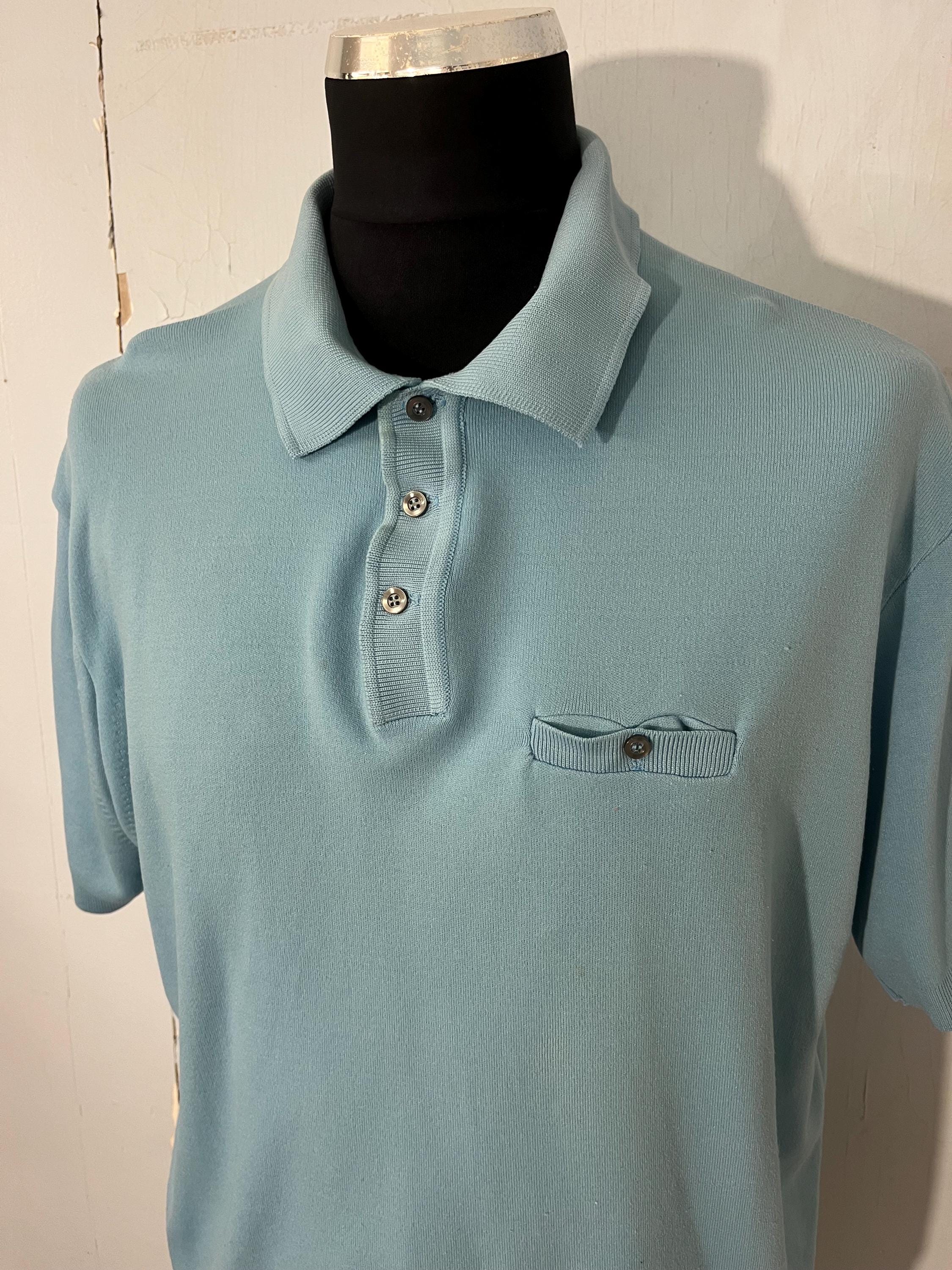 Vintage 60s/70s Sears Ban-lon Polo Shirt XL – Chemstrand Nylon 