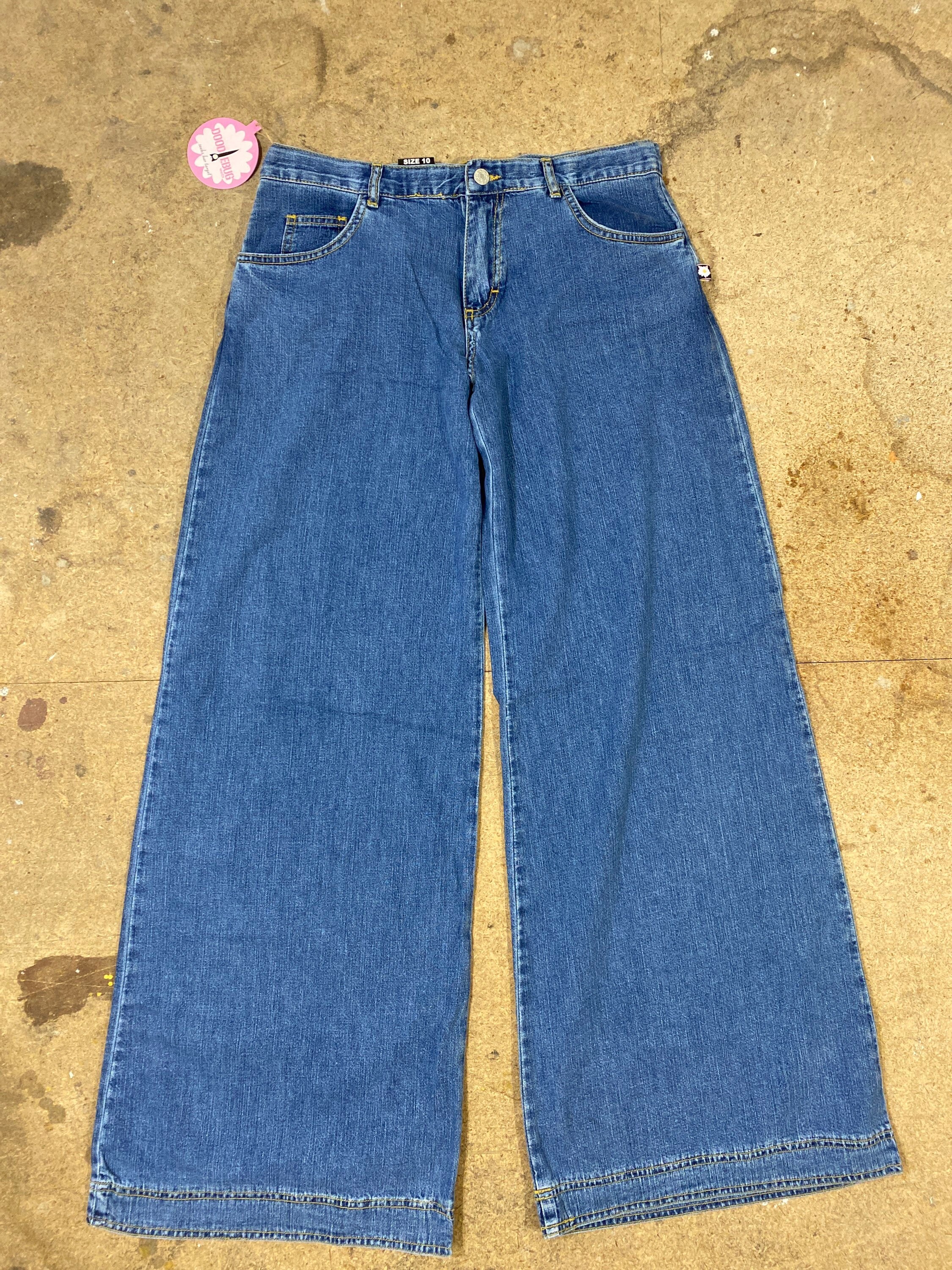 Vtg 32”x33” 90s Baggy Hipster Jeans Women's Low Rise