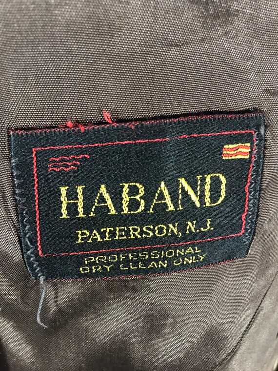 Vtg check sports jkt - madras - "Haband" Paterson