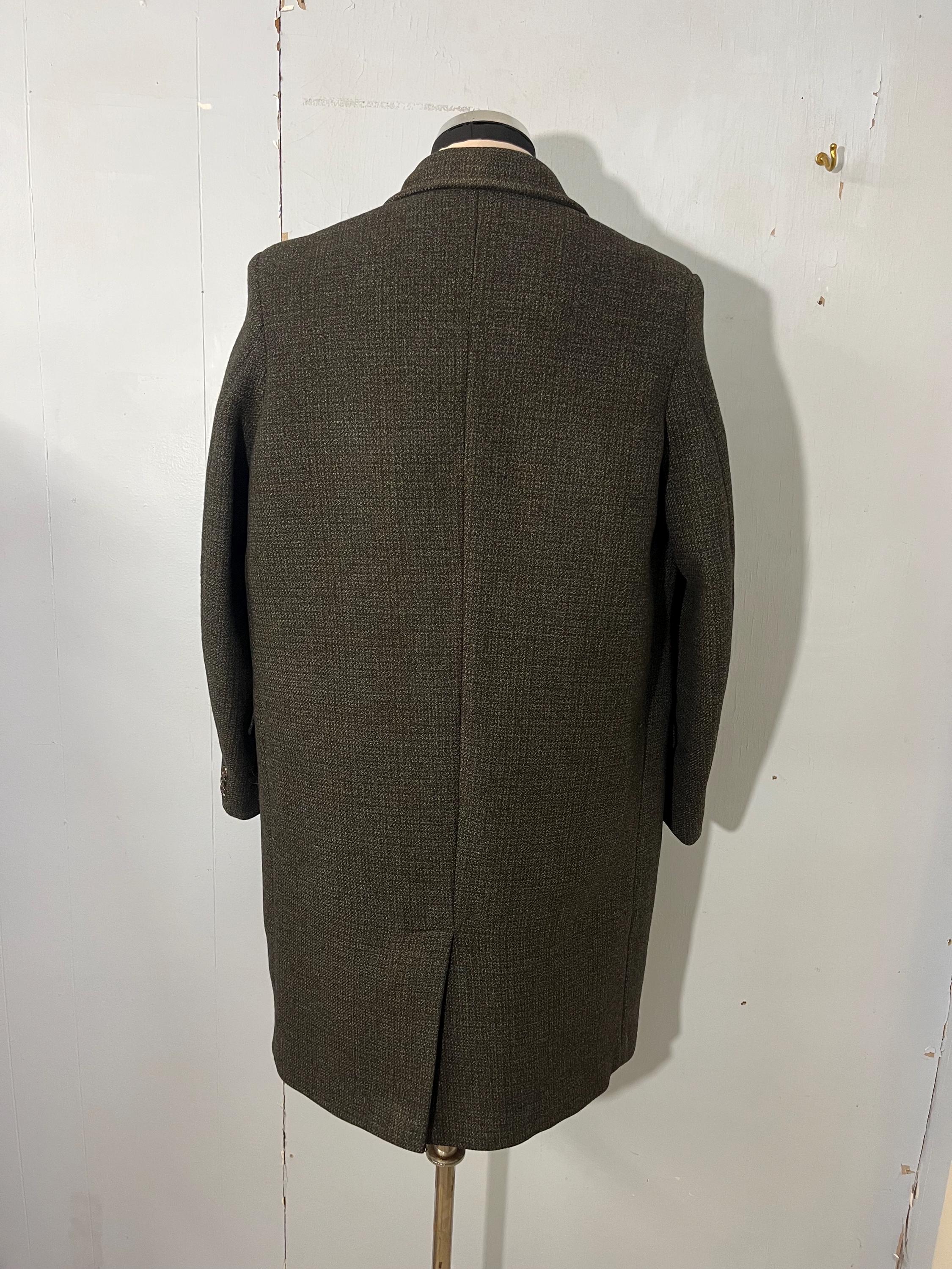 Vintage M 80s Burton Overcoat in Crombie Cloth – Aberdeen Scotland