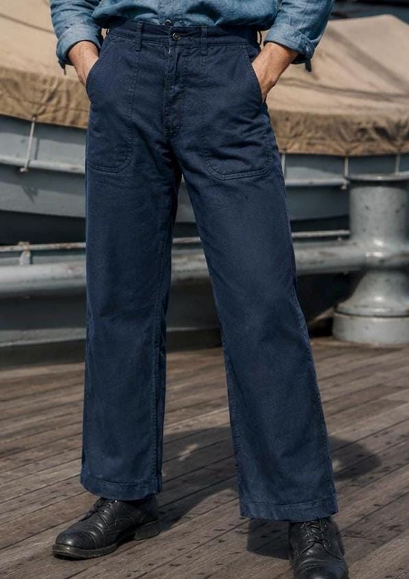 Us Navy Deck Pants - Etsy