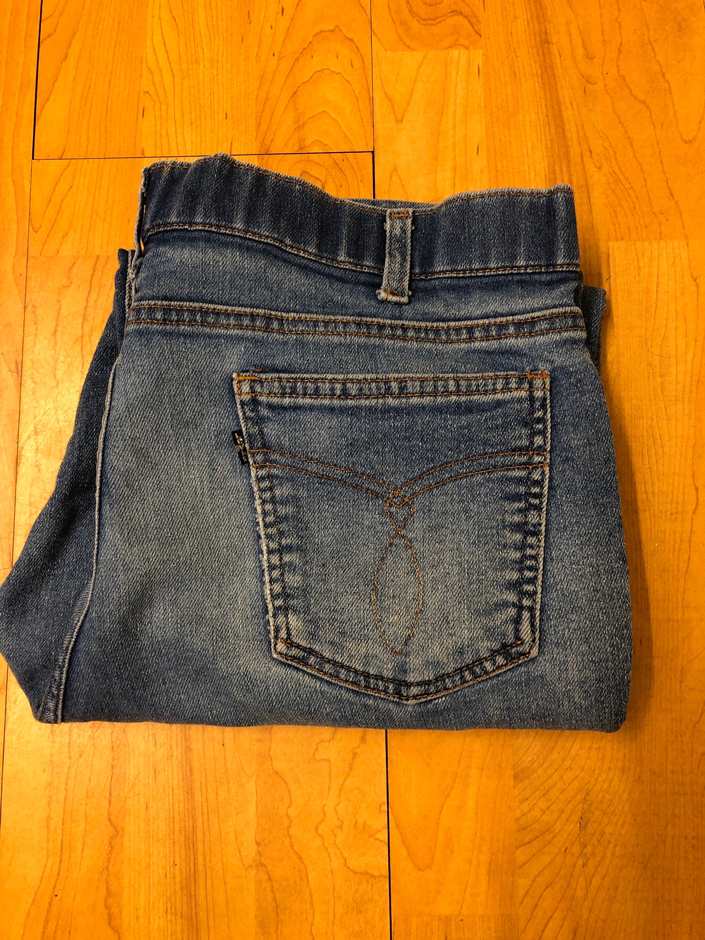 Image of Vtg 80S Boot Cut Levis With A Skosh More Room Made in Usa