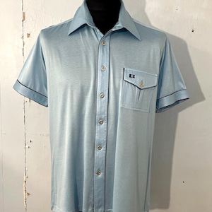 Rare Vtg 70s Bentley(branded)polo shirt- made in Hong Kong