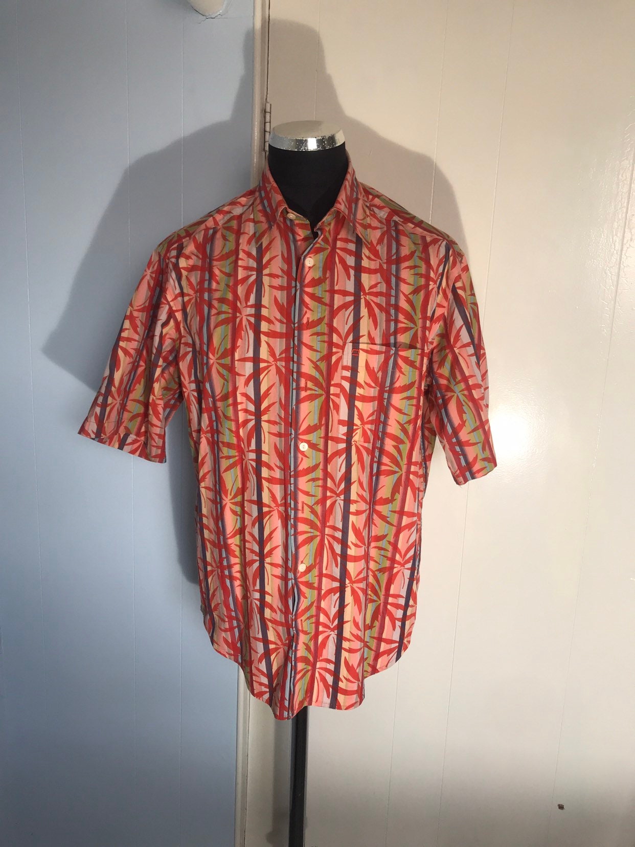 Image of Vtg Style Hawaiian Shirt