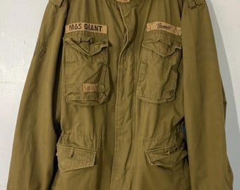 US Vietnam Era M65 Field Jacket. Washed Beautifully US Vietnam Era M65 Field Jacket. Washed Beautifully