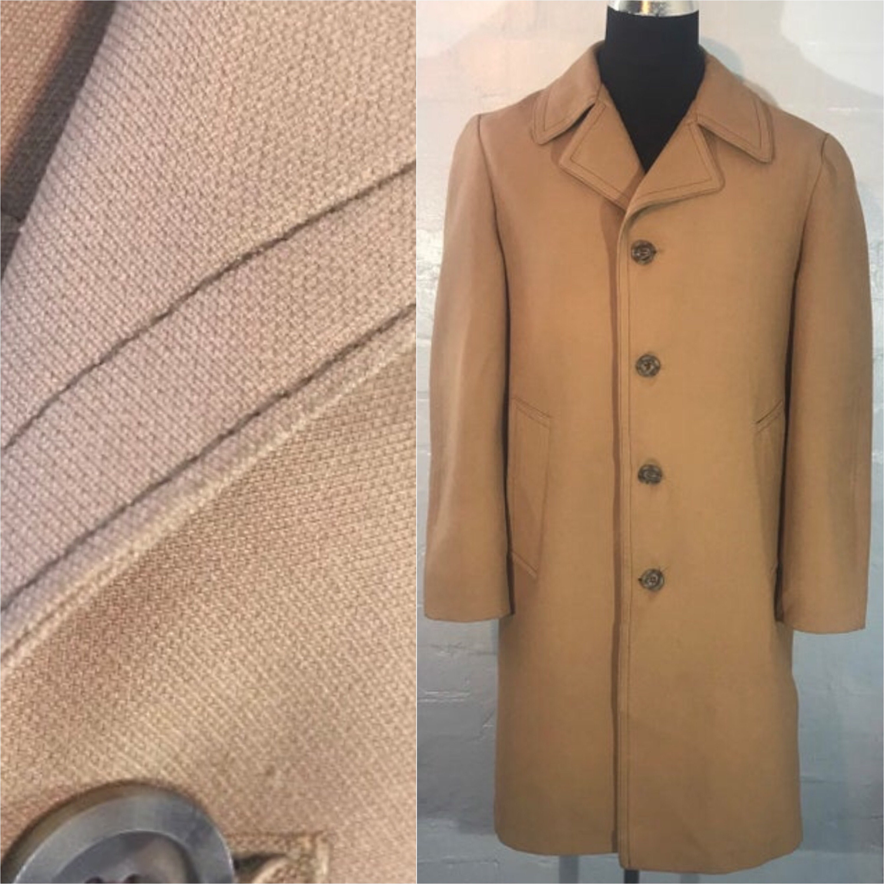 Image of Vtg 60S-70S London Fog Coat -The Londotown Mfg Co Baltimore