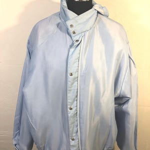 VTG 80s dames trainingsjack festivalkleding skikleding 'St. Michael' capuchon kan worden opgevouwen