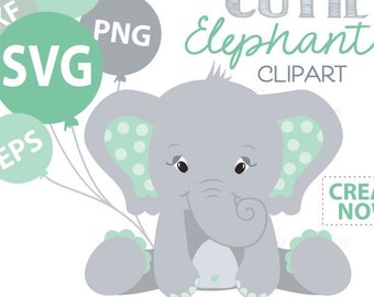 Free Free Baby Shower Elephant Svg 525 SVG PNG EPS DXF File