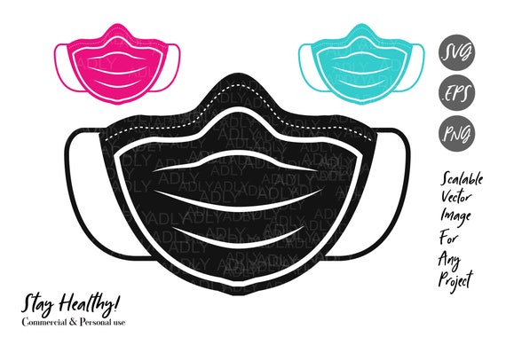 Face Mask Svg Png Face Mask Sublimation Face Mask Cricut Etsy