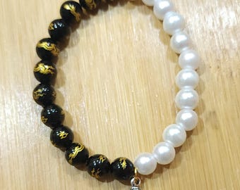Glass Bead Bracelet