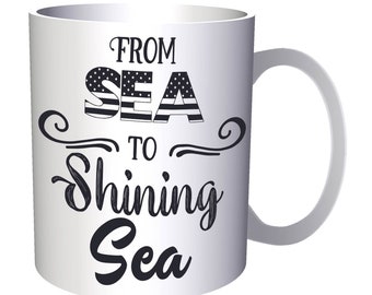 From Sea to Shining Sea 11oz Mug w101