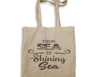 From Sea to Shining Sea Tote bag w101r
