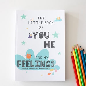 Feelings Activity Journal for Kids | Emotional Intelligence Workbook | Child Educational Emotion Book | Kids Mental Health Wellbeing