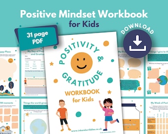 Kids Positivity Workbook: Gratitude & Mindset Activities (PDF)