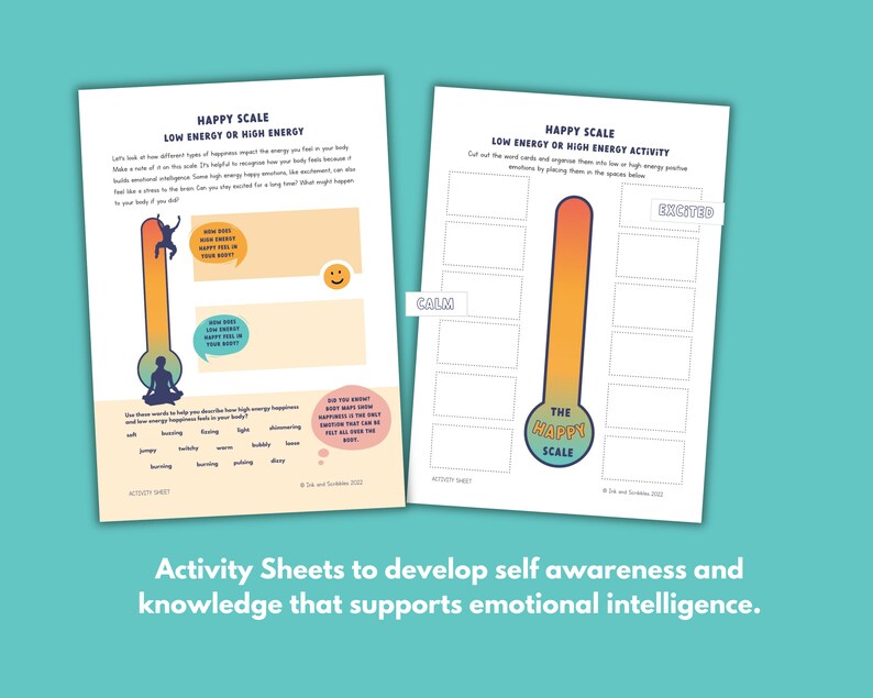 Teen Mental Health Workbook: Coping Skills, Mindfulness (Printable PDF) bild 4
