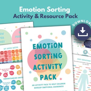 Identifying Emotions Activity PRINTABLE for kids | Emotional Intelligence Resources for Children | Emotion Zone Game | Mood Meter DOWNLOAD