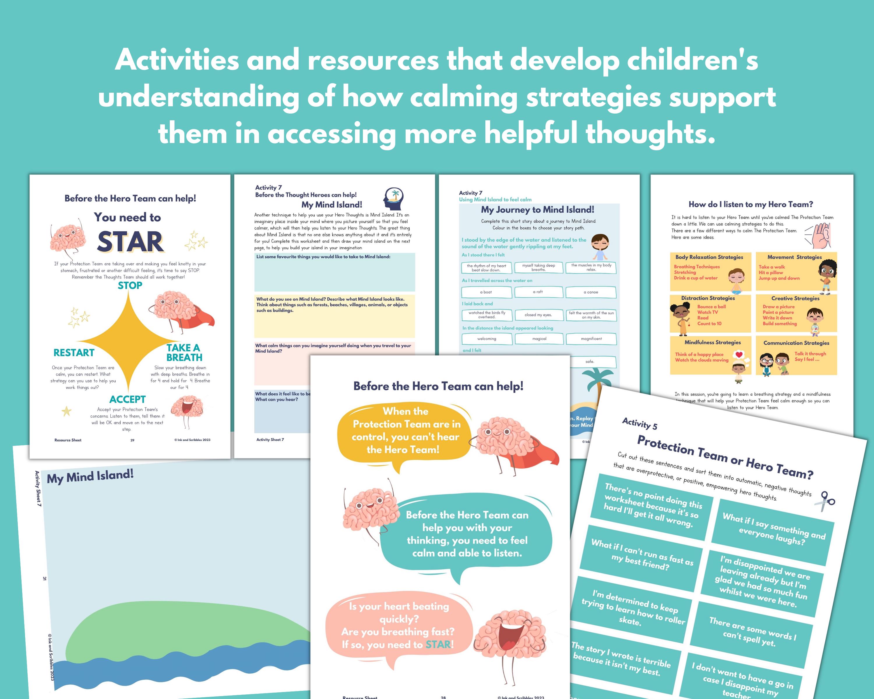 Growth mindset workbook for kids.