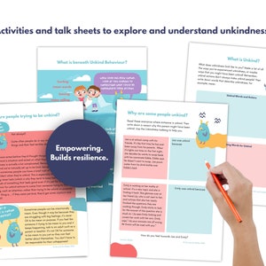 Kindness Activity PRINTABLE for Kids | Social Emotional Learning | Friendship Skills Worksheets | Empathy, Bullying & Resilience bild 5