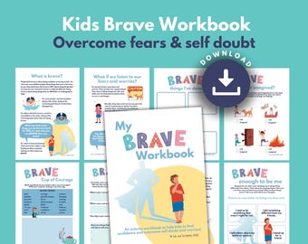 Resilience Workbook for Kids: Overcome Fear & Build Confidence (Printable)