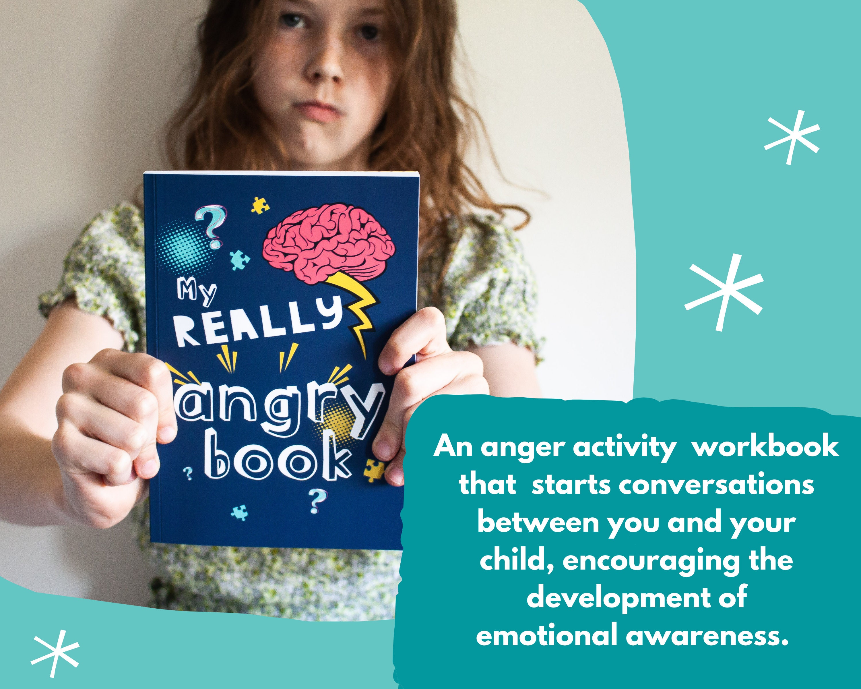 Anger Management Book for Kids Mental Health Anger Workbook | Etsy