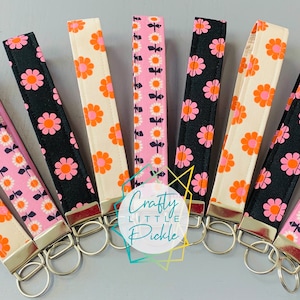 Llaveros de pulsera - Cordones - Llavero - Llavero de pulsera - Regalo - Accesorios para llaves de coche - Estampado de leopardo - Regalo para profesores - Cordón de muñeca - Reino Unido