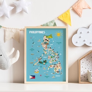 Landkarte der Philippinen nach deinen Vorgaben
