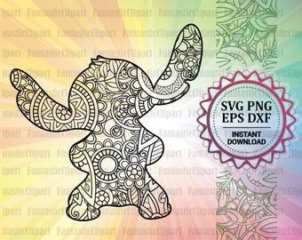 Free Free 304 Disney Stitch Mandala Svg SVG PNG EPS DXF File