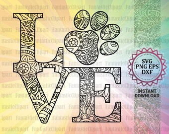 Download Dog Mandala Svg Etsy Download Dog Mandala Svg Etsy