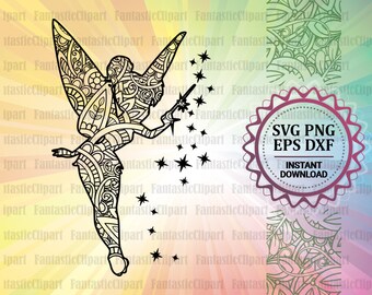 Download Mandala Tinkerbell Etsy PSD Mockup Templates