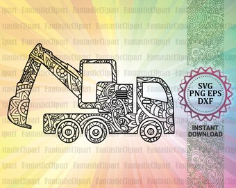 Download Mandala Truck Svg Etsy