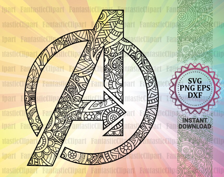 Download Avengers Svg Avengers Logo Svg Avengers Decal Avengers Etsy