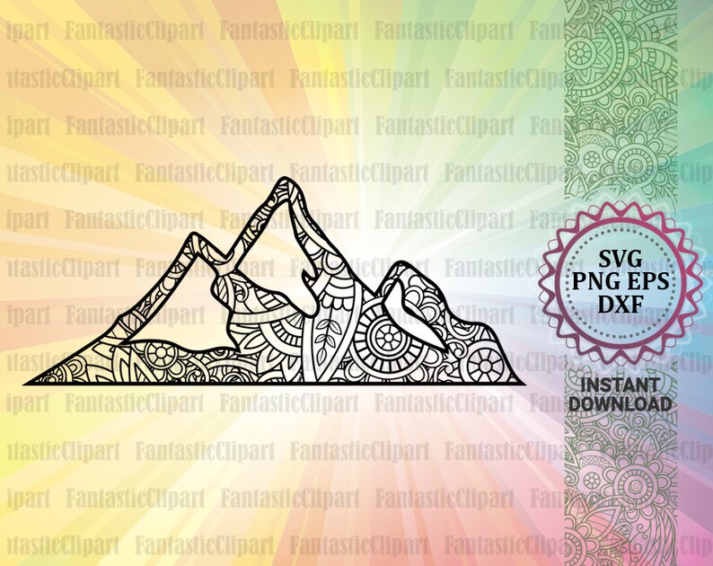 Free Free 300 Mountain Mandala Svg SVG PNG EPS DXF File