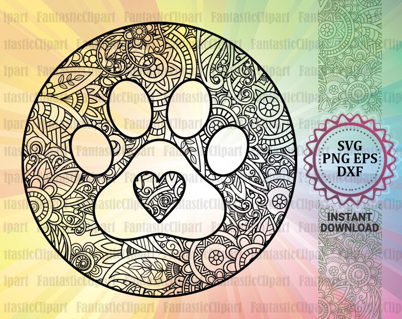 Free Free Dog Paw Heart Svg 126 SVG PNG EPS DXF File