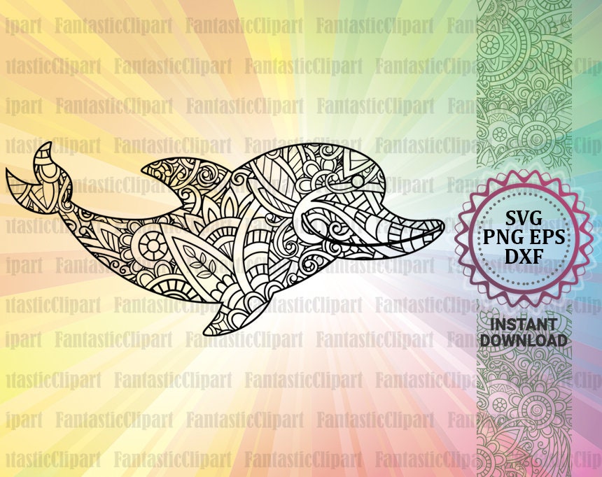 Free Free Dolphin Mandala Svg Free 109 SVG PNG EPS DXF File