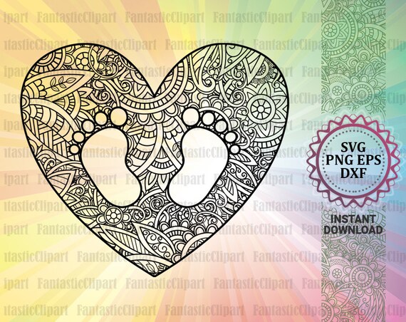 Download Heart Svg Heart Mandala Svg Heart Decal Heart Shirt Svg Etsy