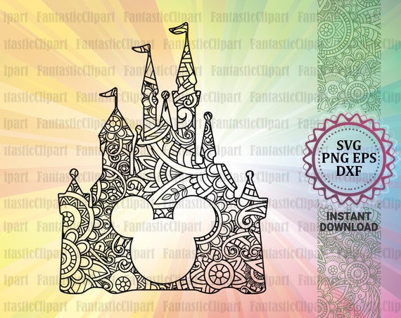 Download Mickey Castle Svg Mickey Castle Decal Disney Castle ...