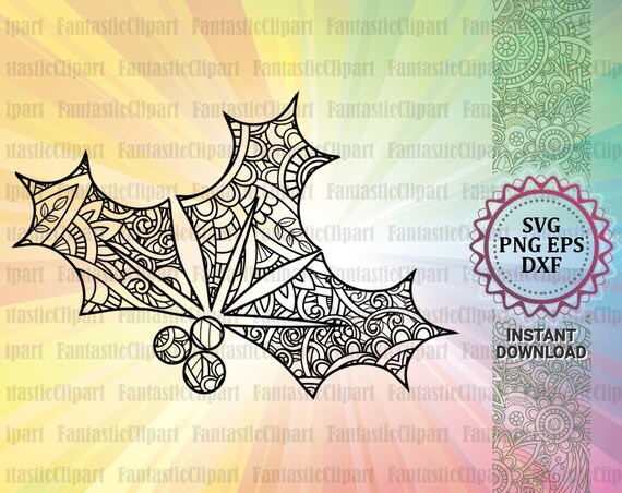 Download Free Christmas Holly Svg Christmas Holly Clipart Christmas Etsy SVG DXF Cut File