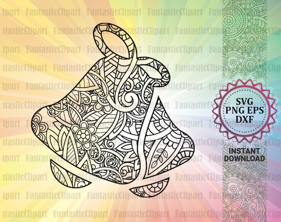 Download Wedding Bells Svg Wedding Bells Mandala Wedding Bells Design Wedding Signs Svg Mandala Svg Designs Svg Files For Cricut Zentangle Svg