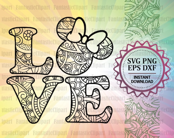 Free Free 254 Mickey Mouse Love Svg SVG PNG EPS DXF File