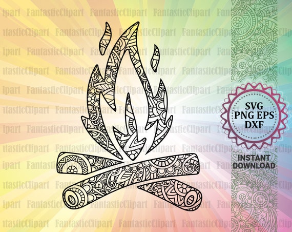 Download Camping Svg Camping Svg For Cricut Camping Mandala Svg Fire Etsy