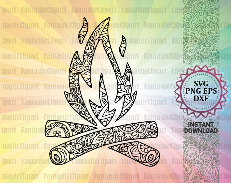 Free Free 66 Camping Mandala Svg SVG PNG EPS DXF File